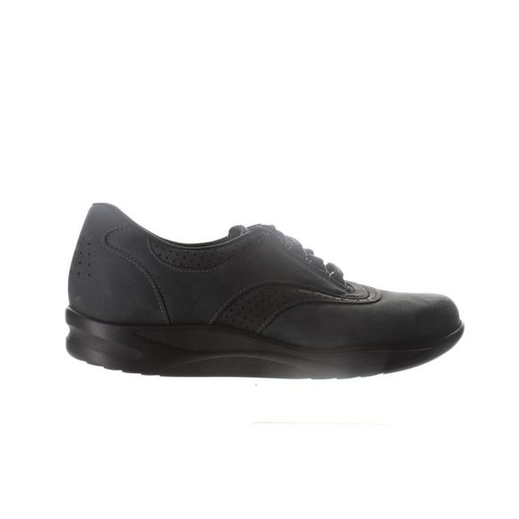 SAS Bounce Sneakers Basse In Pelle Donna - Scarpe Fashion Allacciate, Colore Nero, Taglia 5.5